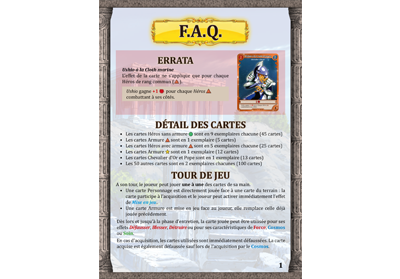 FAQ jeu de base